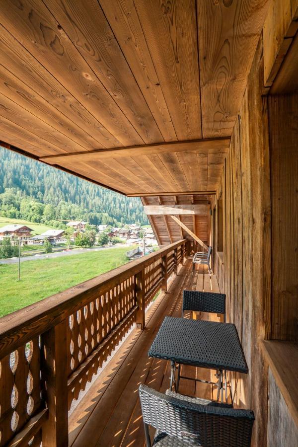 Chalet Les Cerfs Châtel Exterior foto